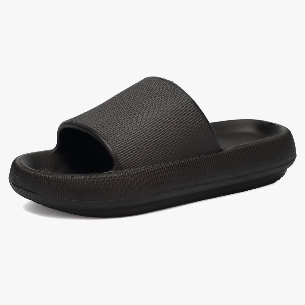 EQUICK Womens and men's shower slippers Aurora black Size 39-40